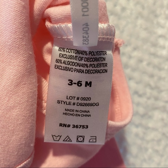 NWT Little Girls Matching Set, Onsie, Leggings, Tutu, Glitter Pink Leopard Spots - Picture 7 of 16